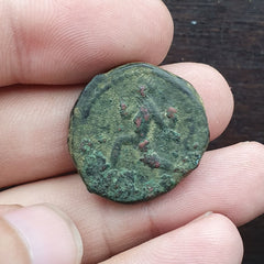 Ancient Decapolis. Esbus. Elagabalus. 218-222 AD Empire Bronze Coin  CNL#5