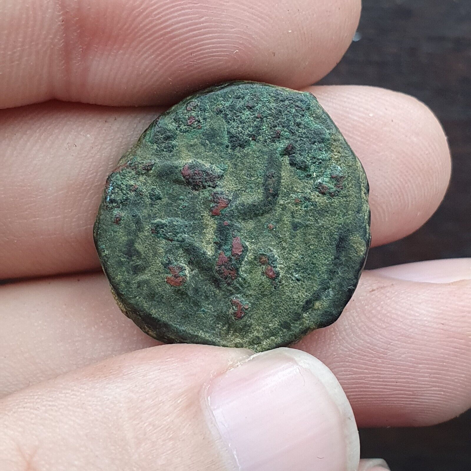Ancient Decapolis. Esbus. Elagabalus. 218-222 AD Empire Bronze Coin  CNL#5