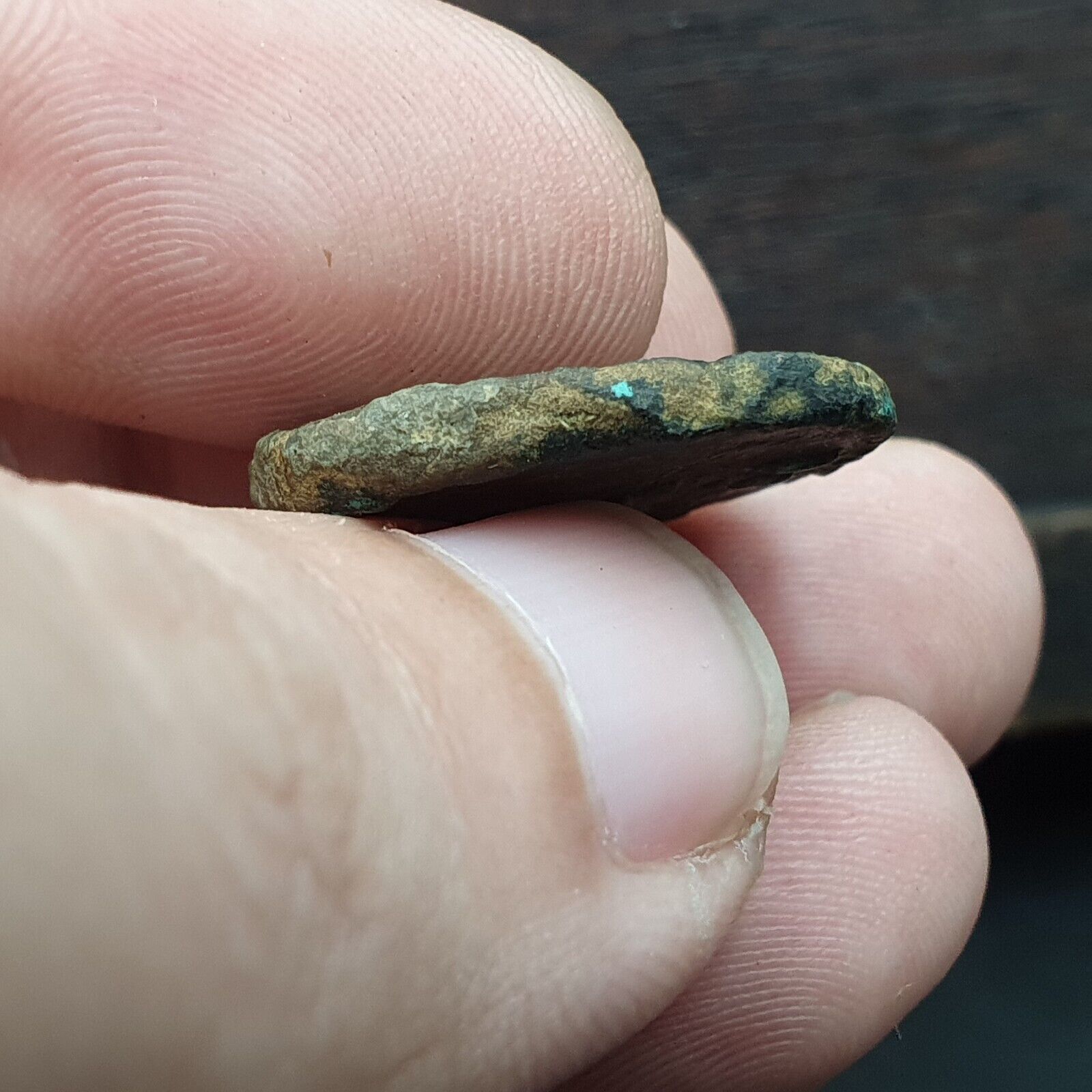 Ancient Antique Rare Indo Greco Greek Kushan Bronze Coin (155-189AD) CNL1