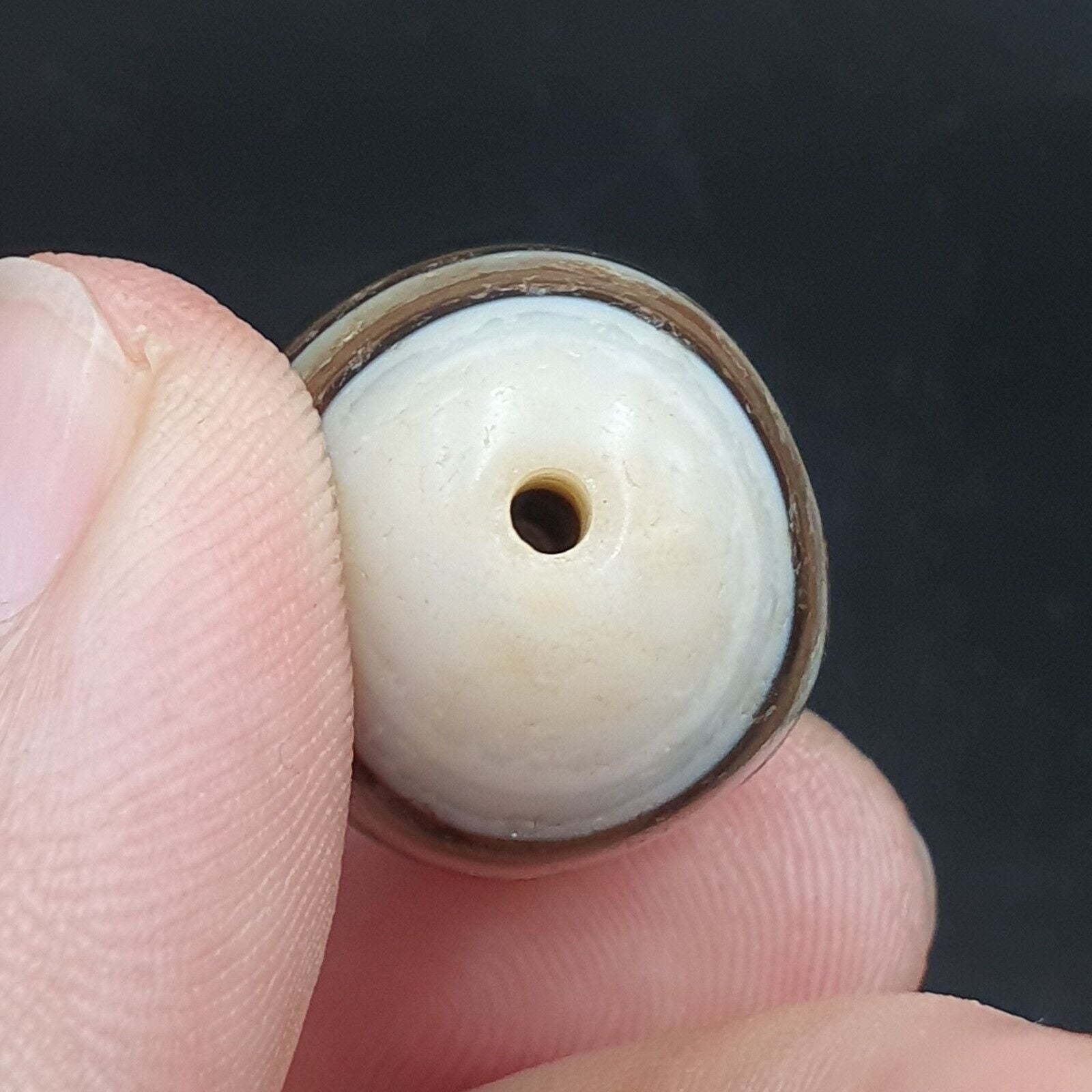 Lot 3 Suleimani Old Bead Pure Patterns Agate Amulet Religious Antiquities