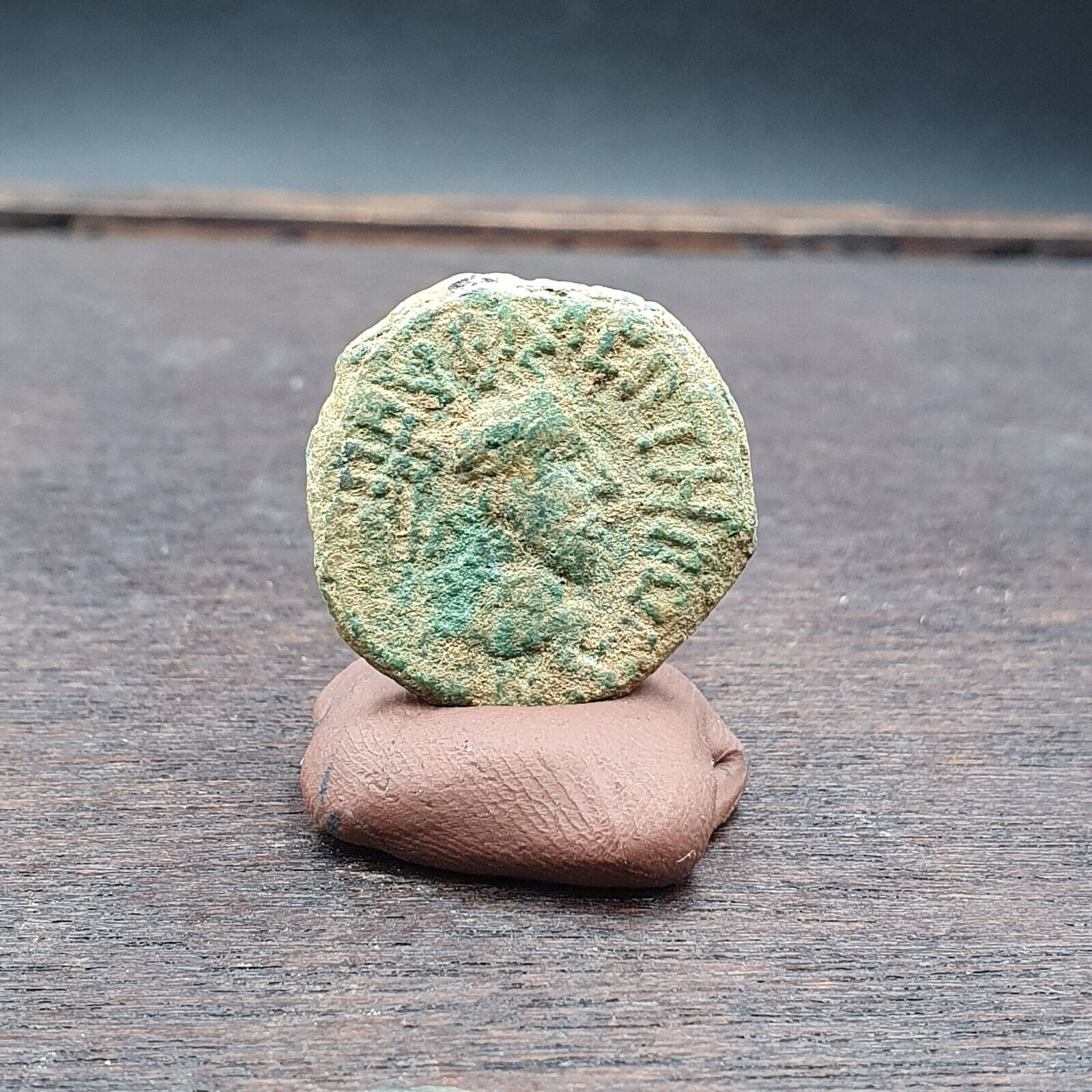 ANCIENT GREEK ROMAN BYZANTINE KUSHAN Coin Green Patina coin