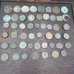 ANCIENT GREEK ROMAN BYZANTINE KUSHAN Coin lot - Good QUALITY 50 coins