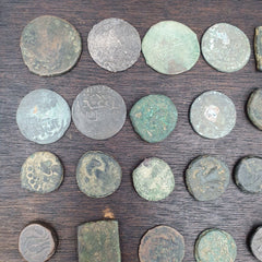 ANCIENT GREEK ROMAN BYZANTINE KUSHAN Coin lot - Good QUALITY 50 coins