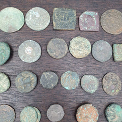 ANCIENT GREEK ROMAN BYZANTINE KUSHAN Coin lot - Good QUALITY 50 coins