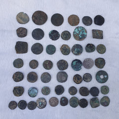 ANCIENT GREEK ROMAN BYZANTINE KUSHAN Coin lot - QUALITY 50 coins