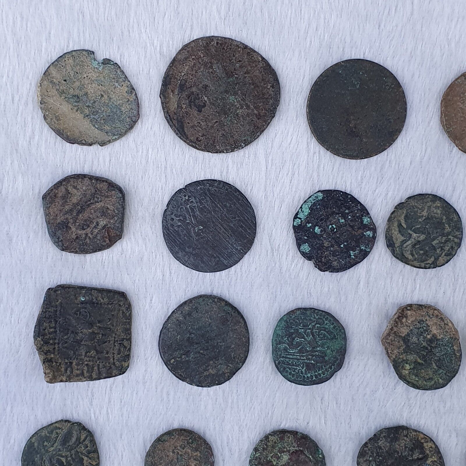 ANCIENT GREEK ROMAN BYZANTINE KUSHAN Coin lot - QUALITY 50 coins