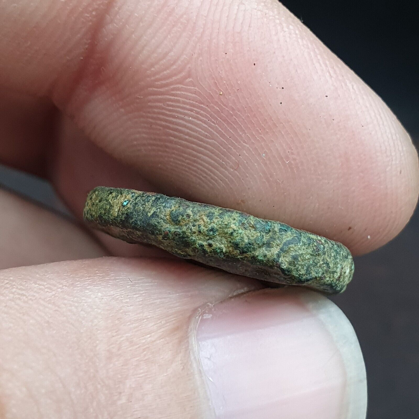 Genuine ANCIENT GREEK ROMAN BYZANTINE KUSHAN Coin Green Patina coin C15