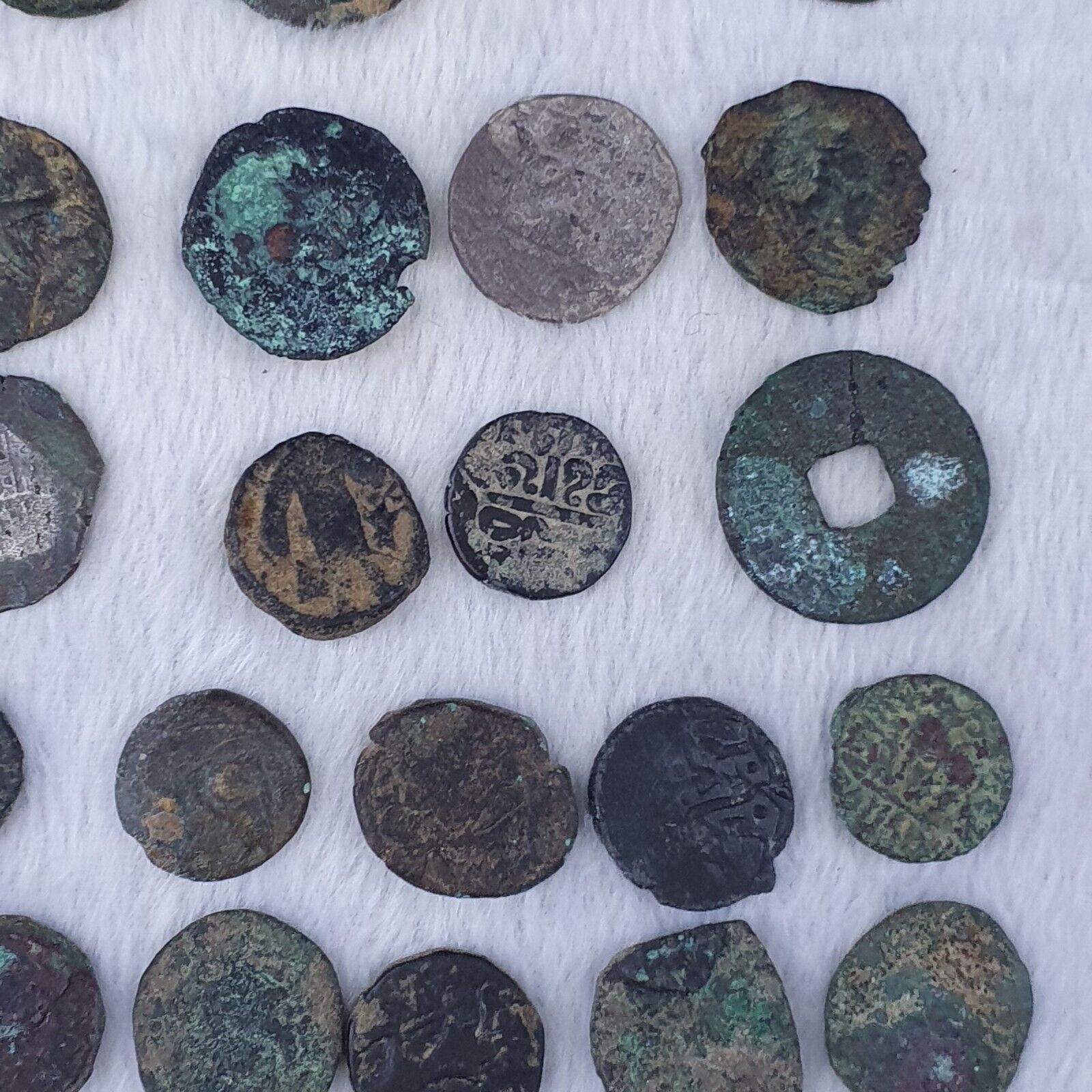 ANCIENT GREEK ROMAN BYZANTINE KUSHAN Coin lot - QUALITY 50 coins