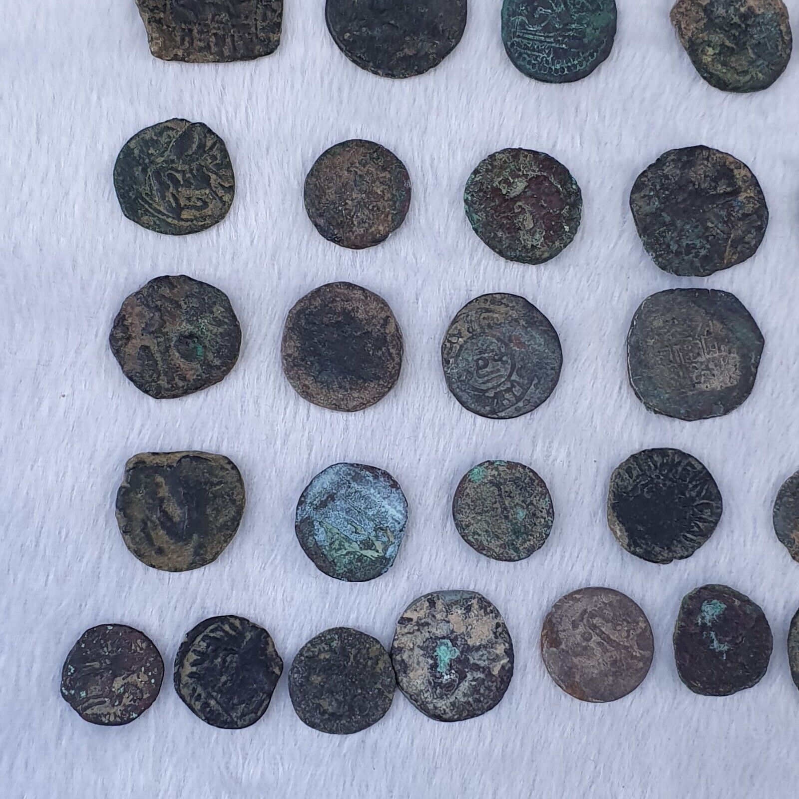 ANCIENT GREEK ROMAN BYZANTINE KUSHAN Coin lot - QUALITY 50 coins
