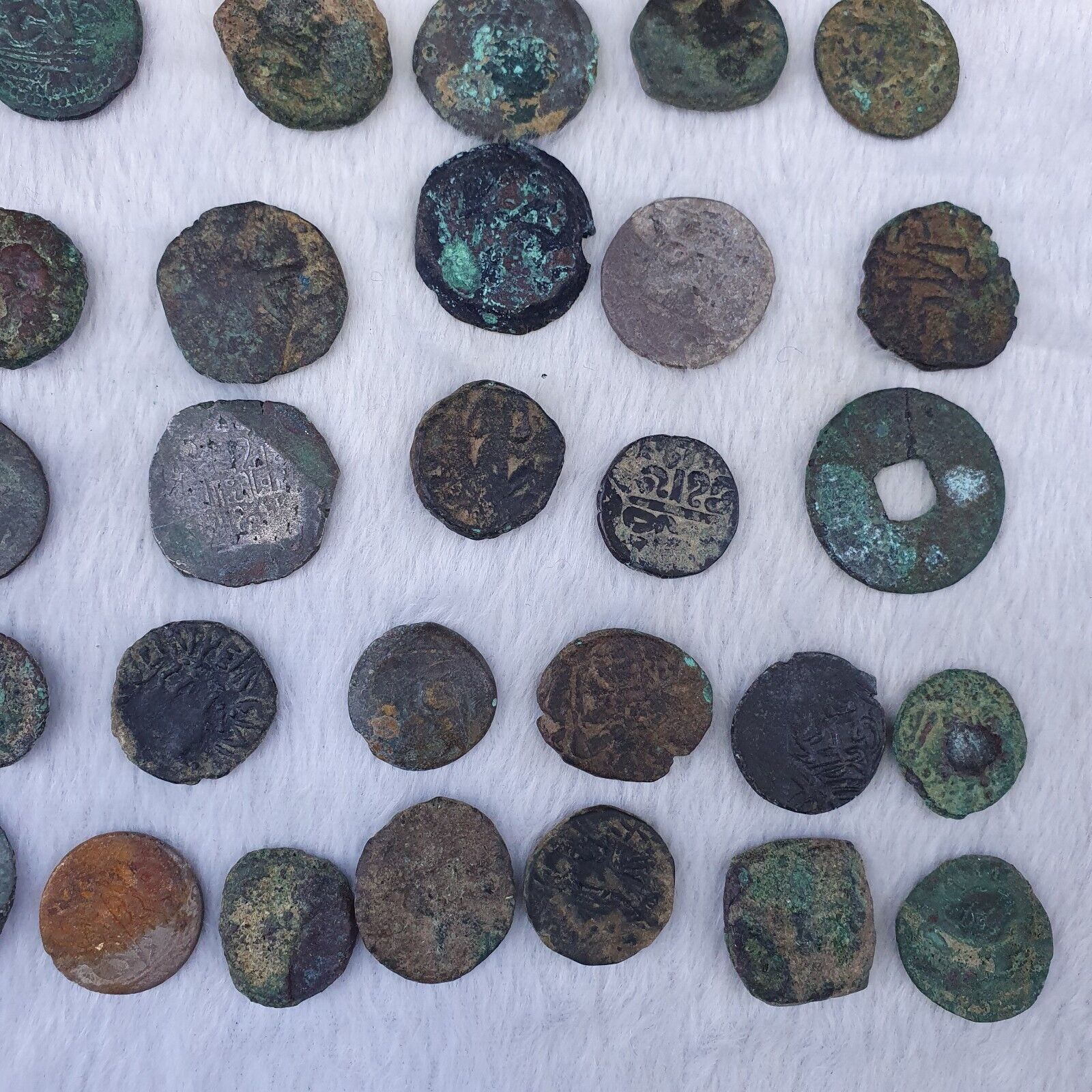 ANCIENT GREEK ROMAN BYZANTINE KUSHAN Coin lot - QUALITY 50 coins