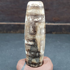 Rusted Agate Old Indo Tibetan Agate 2 Eye Agate stone Dzi  Bead Amulet