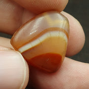 East Oasis Rare Khorasan Antique Agate Stone Bead Amulet Pendant from Afghanistan