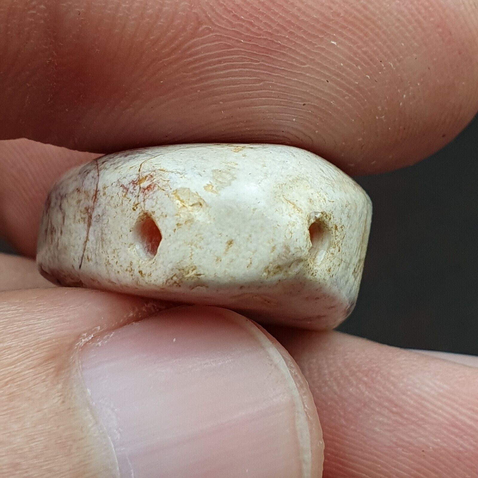 Carnelian Antique RED agate stone Bead Amulet pendant