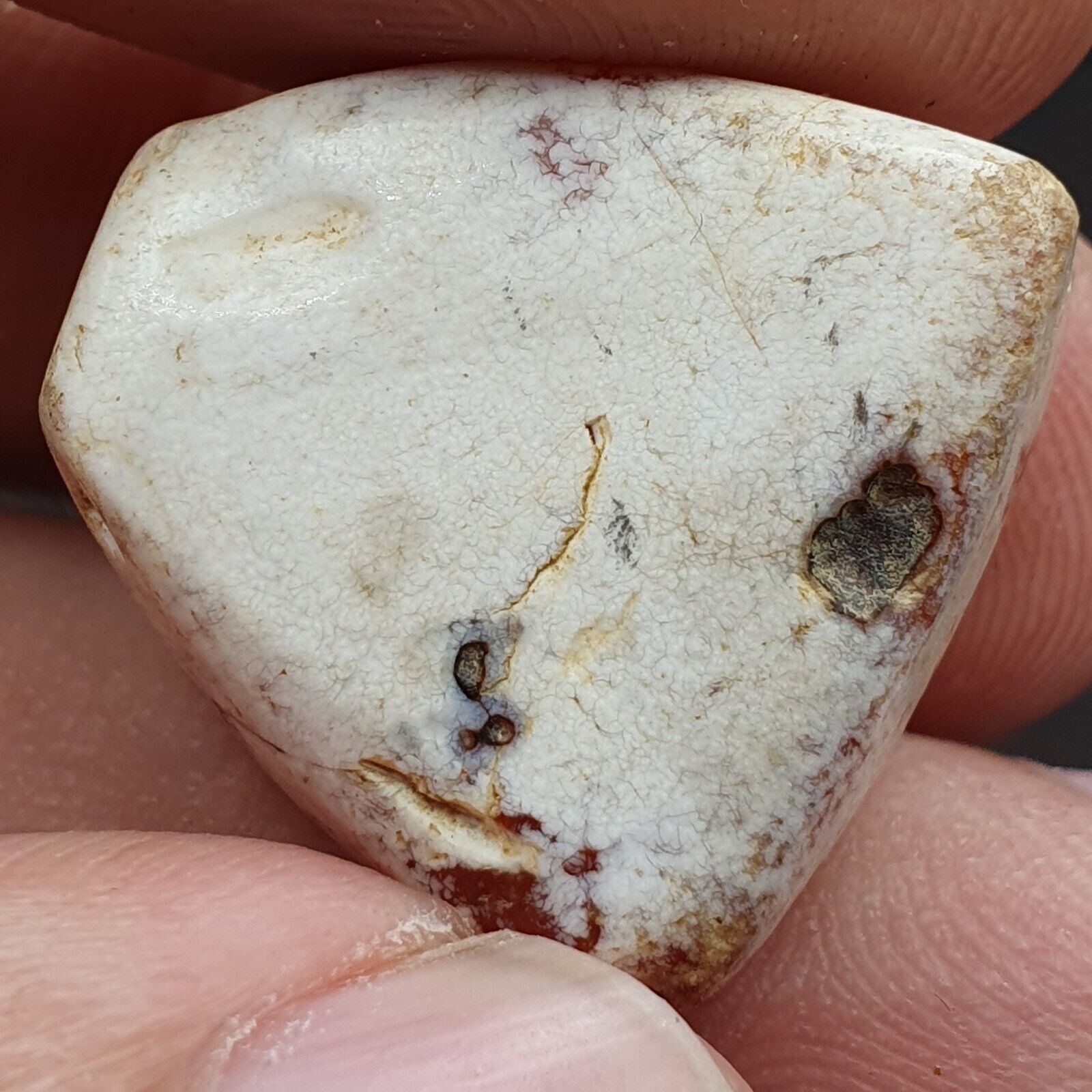 Carnelian Antique RED agate stone Bead Amulet pendant