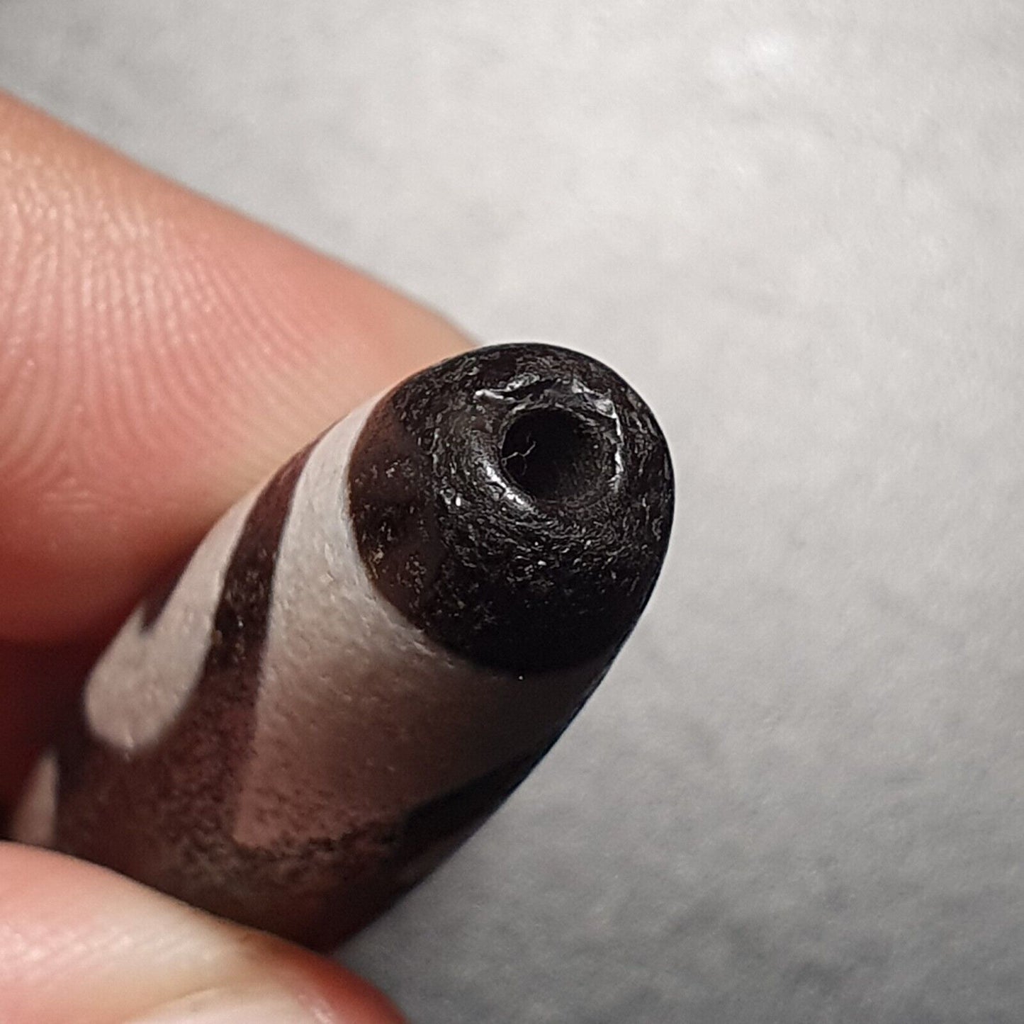 喜馬拉雅西藏天珠 S 圖案靈性護身符瑪拉珠獨特的珠子