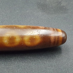 Antique Tibetan Old Agate Pure 5 Eye Powerful Dzi Amulet Bead