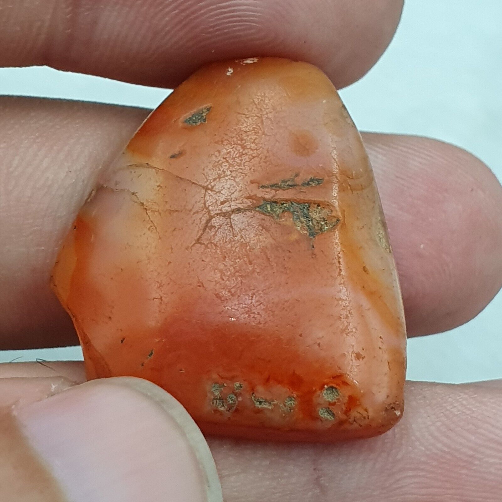 Lot 11 Pieces Antique Ancient Agate Beads pendants