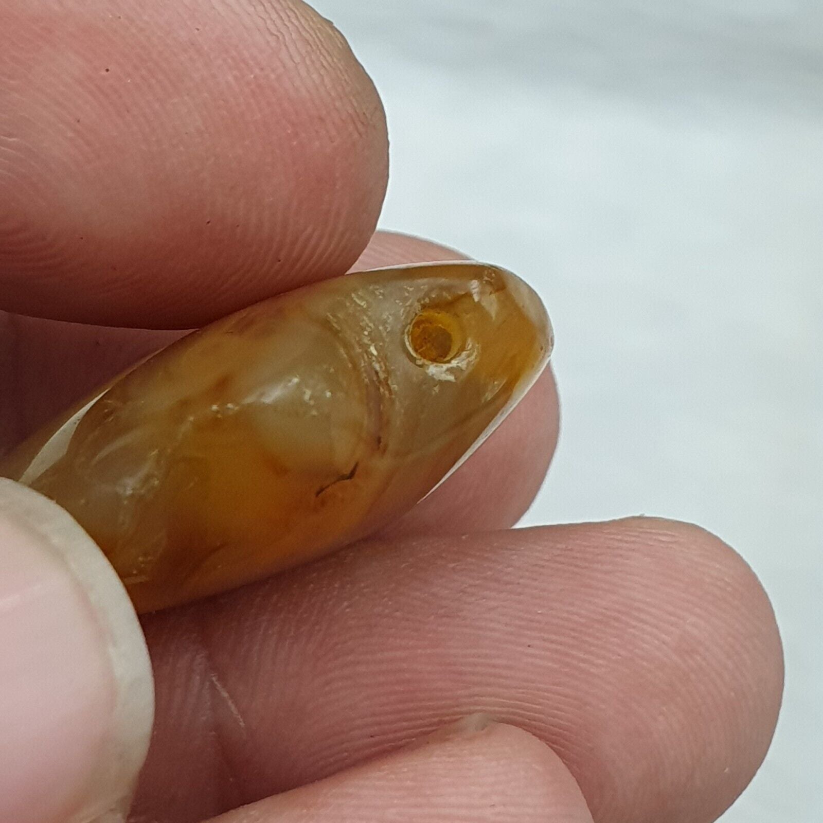 Lot 11 Pieces Antique Ancient Agate Beads pendants