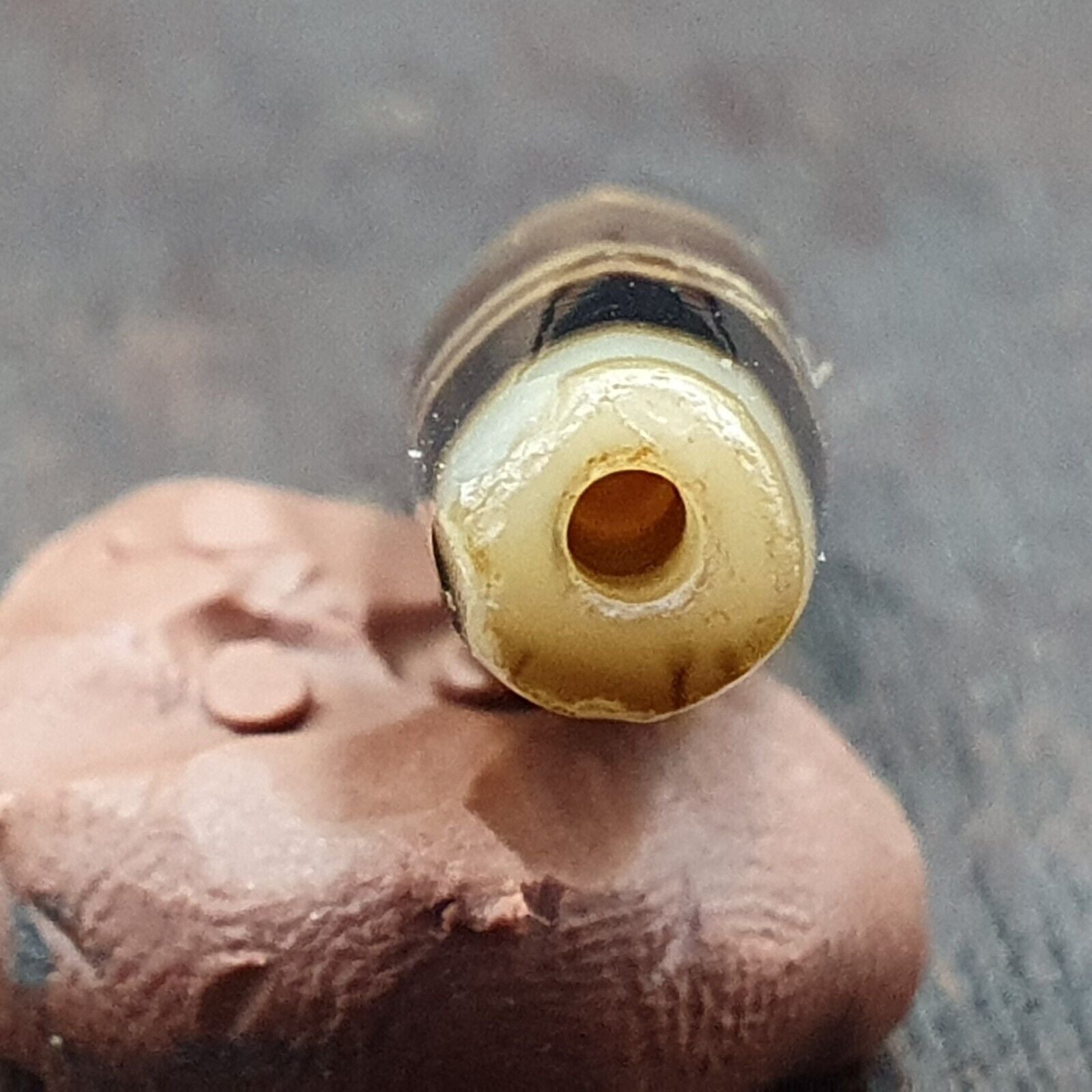 Antique Old Yemeni Agate Natural Rare pattern Banded Agate Bead 50mm BD-7-5