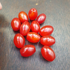 Cherry Red Very rare Himalayan indo Tibetan Agate carnelian Beads Lot 25mm