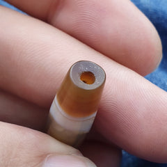 Antique Old Yemeni Agate Natural Rare pattern Banded Agate Bead  BD-7-12