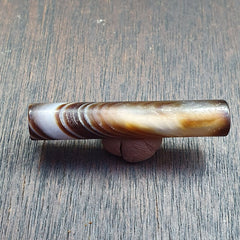 Antique Old Yemeni Agate Natural Rare pattern Banded Agate Bead  BD-7-10