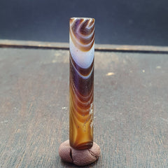 Antique Old Yemeni Agate Natural Rare pattern Banded Agate Bead  BD-7-10