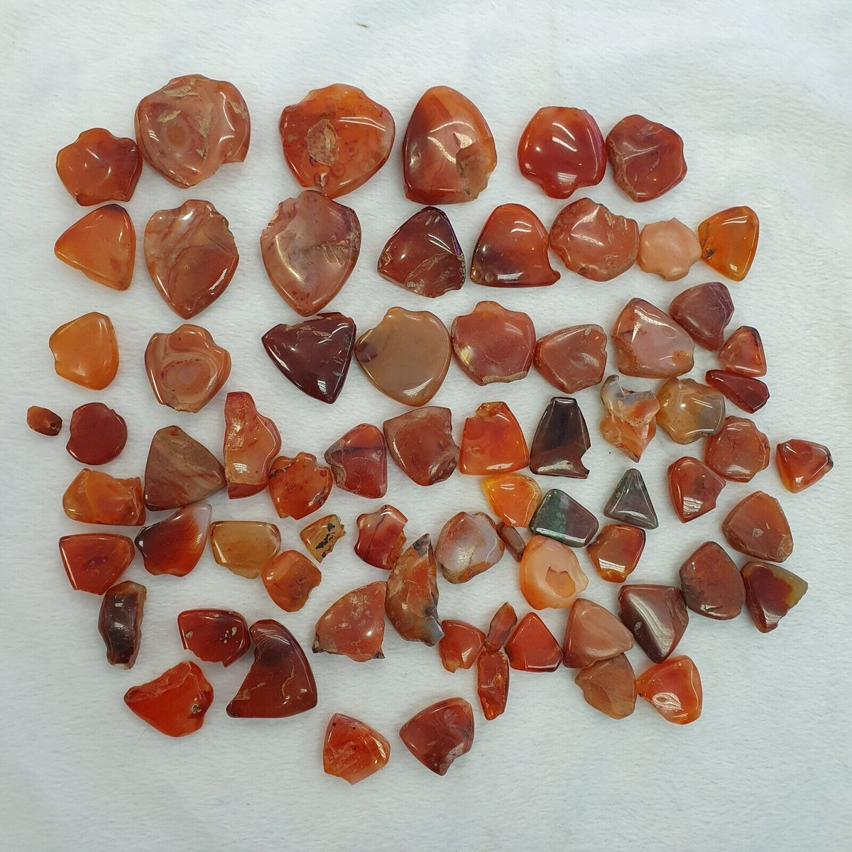 578 grams Lot Pieces Antique Ancient African Agate Beads pendants