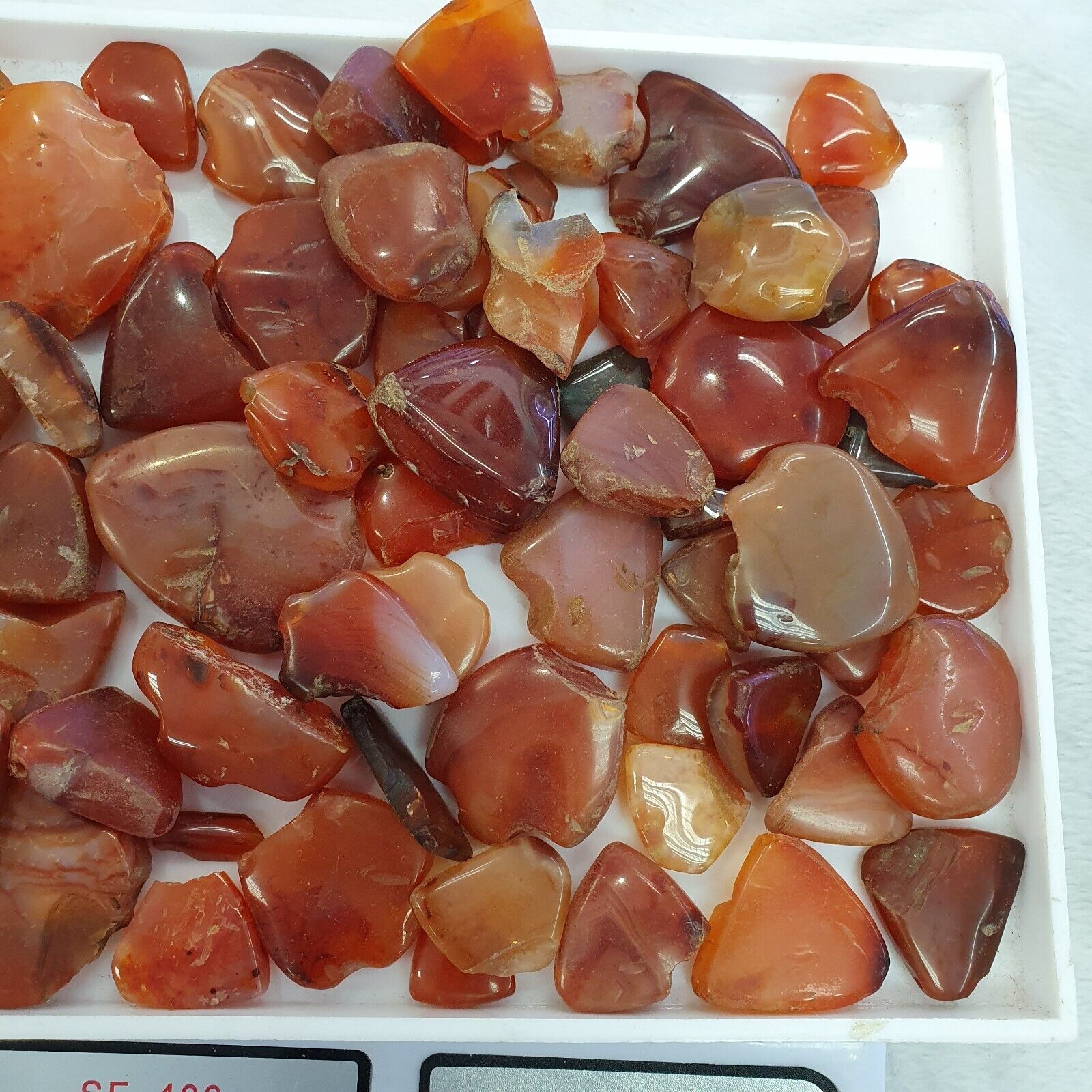 578 grams Lot Pieces Antique Ancient African Agate Beads pendants