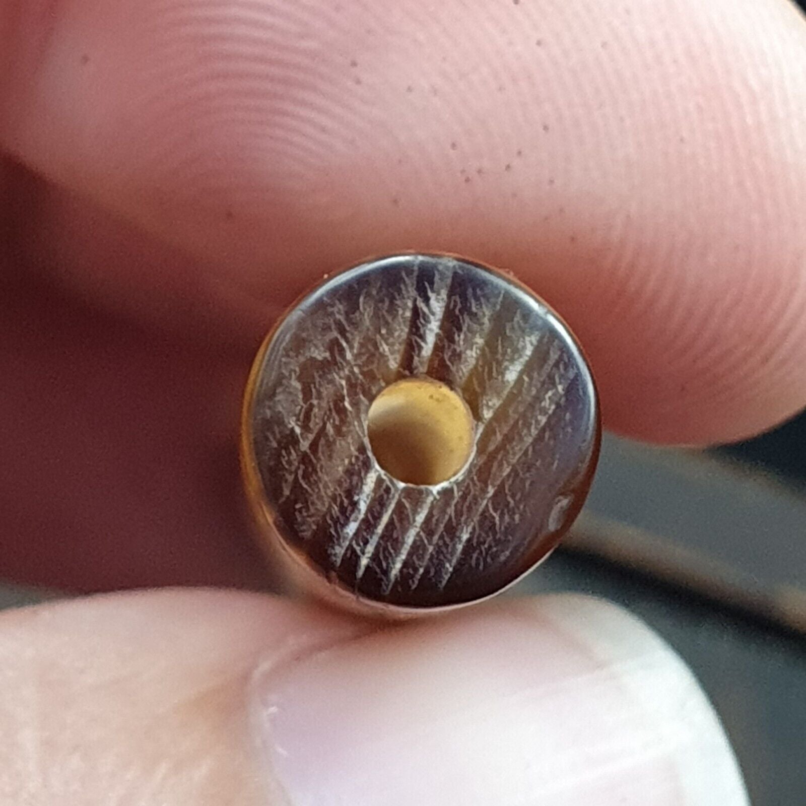 Antique Old Yemeni Agate Natural Rare pattern Banded Agate Bead  BD-7-10