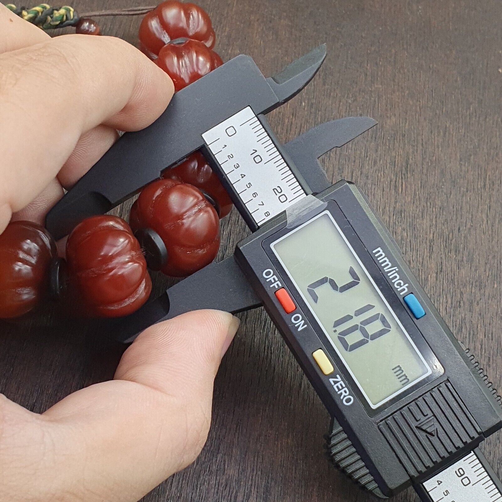 Lot 11 Antique Himalayan Tibetan Carnelian Carved Agate Beads Melon Shape Beads