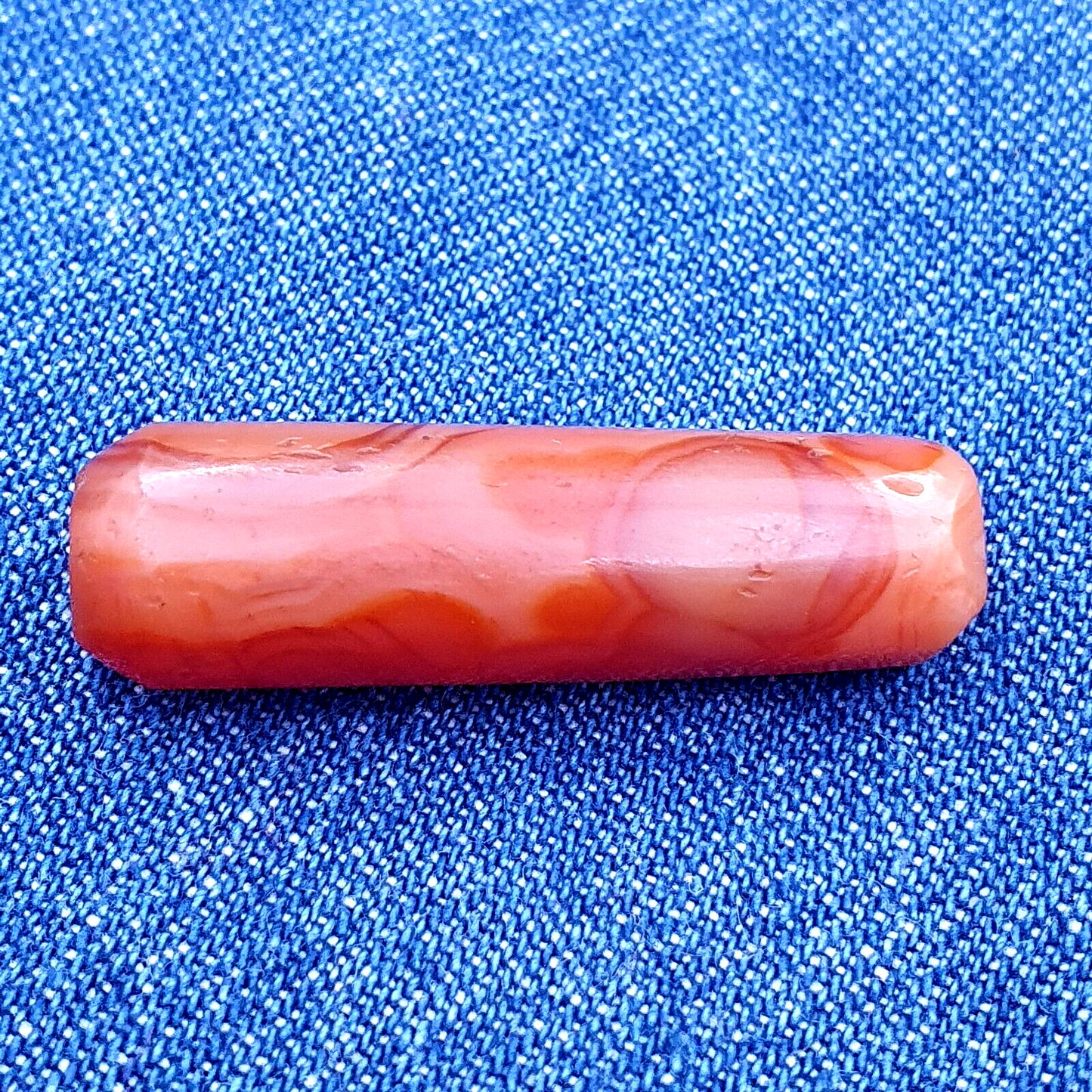古董紅瑪瑙喜馬拉雅西藏非洲瑪瑙紅玉髓珠 CRD-1P2 