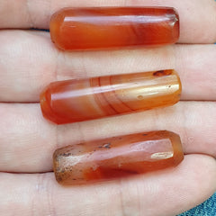 Antique Red Agate Himalayan Tibetan African Agate carnelian Beads CRD-3P