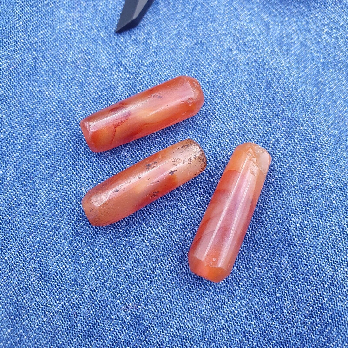 古董紅瑪瑙喜馬拉雅西藏非洲瑪瑙紅玉髓珠 CRD-3P 