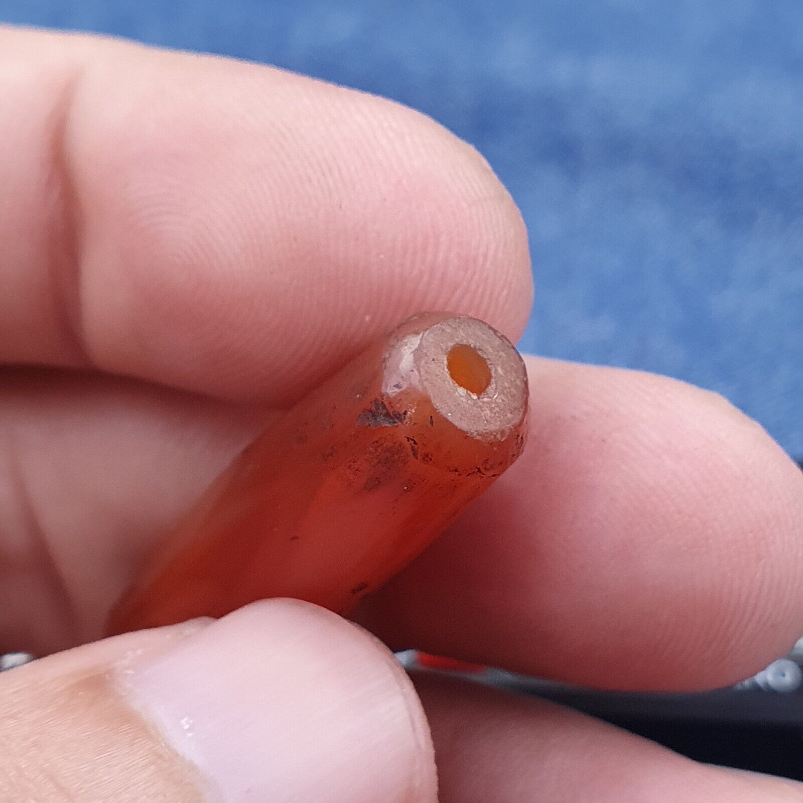 Antique Red Agate Himalayan Tibetan African Agate carnelian Beads -1P-3