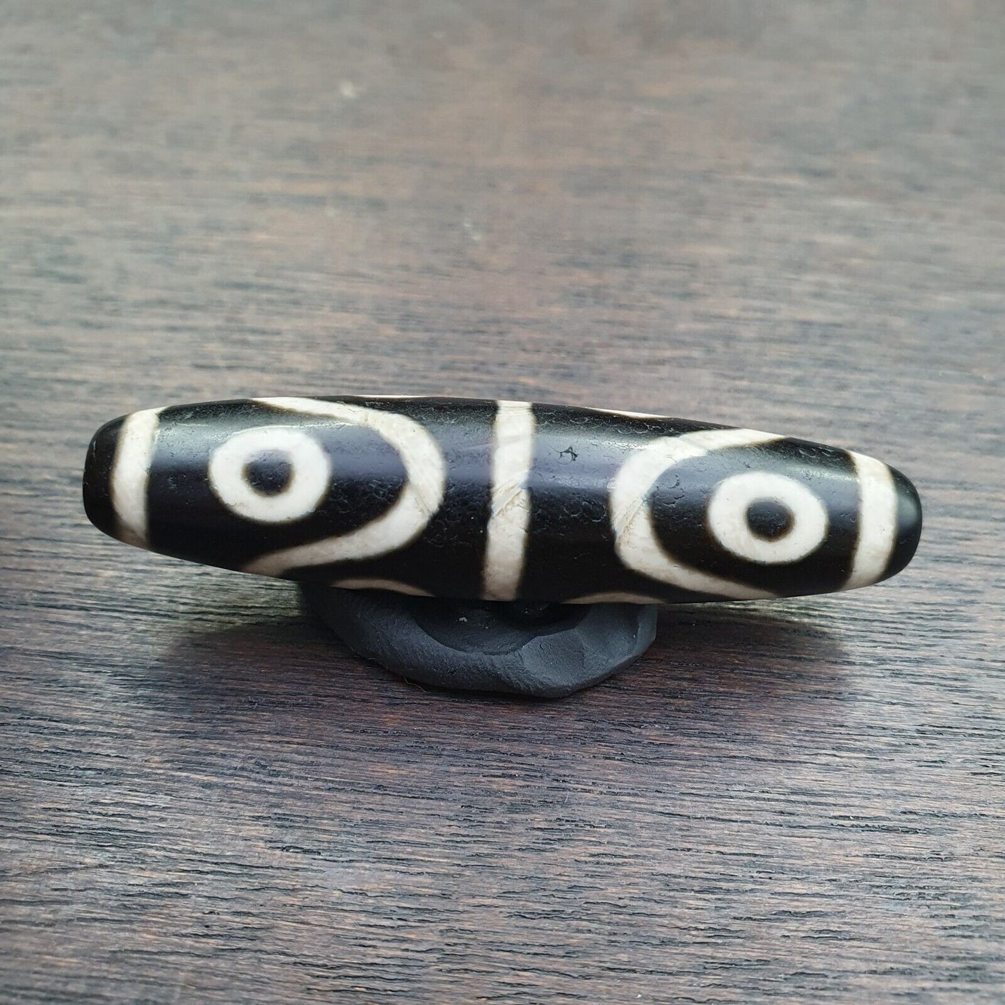 ALTER Achat Himalaya-tibetischer Achat 8 Augen Achatstein Dzi Perlenamulett