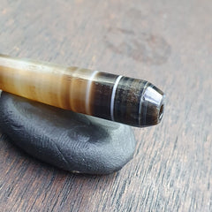 Antique Old Yemeni Agate Natural Rare pattern Banded Agate Bead  BD-j-23