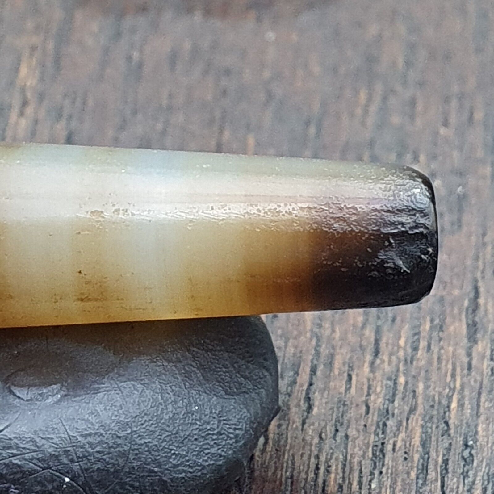 Antique Old Yemeni Agate Natural Rare pattern Banded Agate Bead  BD-j-23