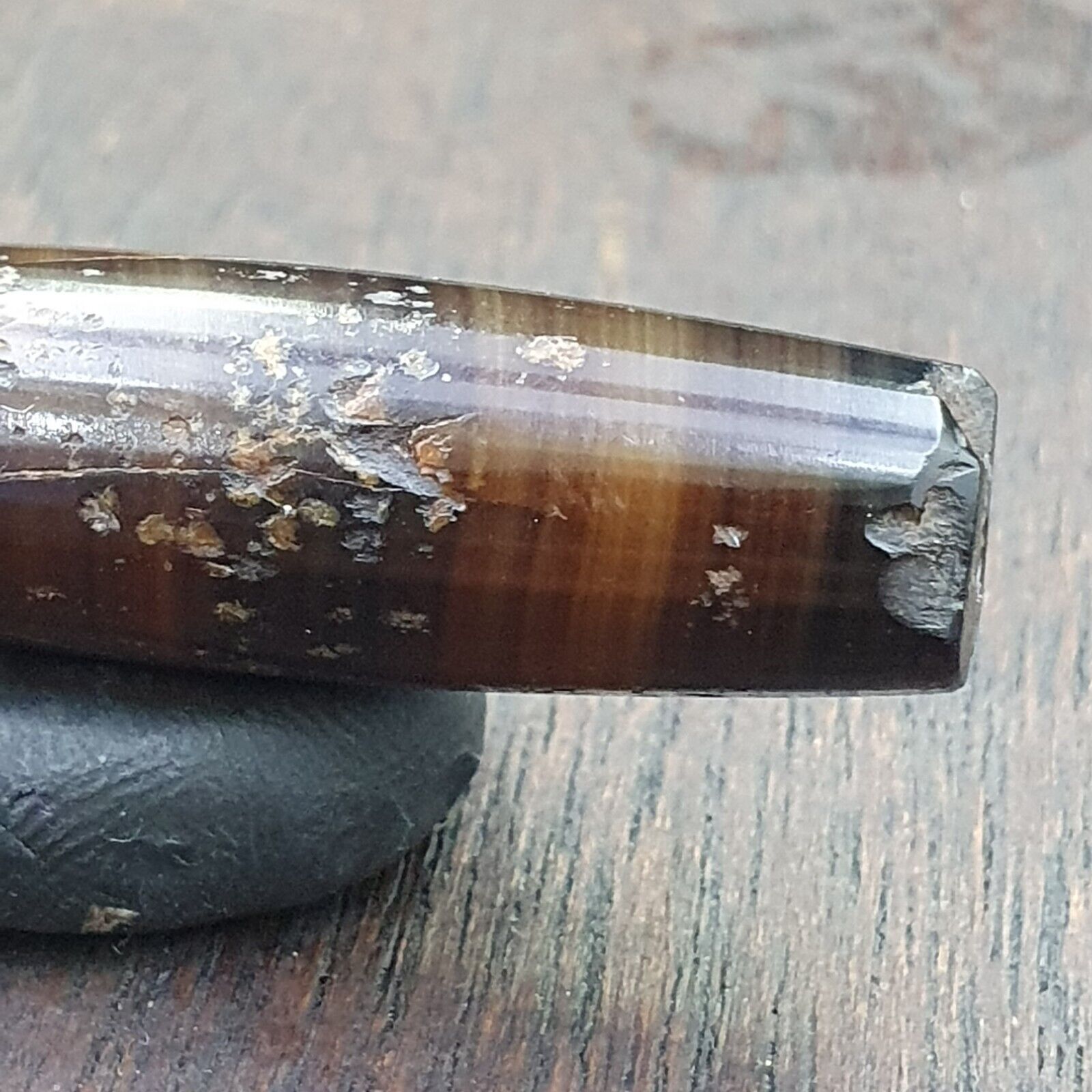 Antique Old Yemeni Agate Natural Rare pattern Banded Agate Bead  BD-j-20