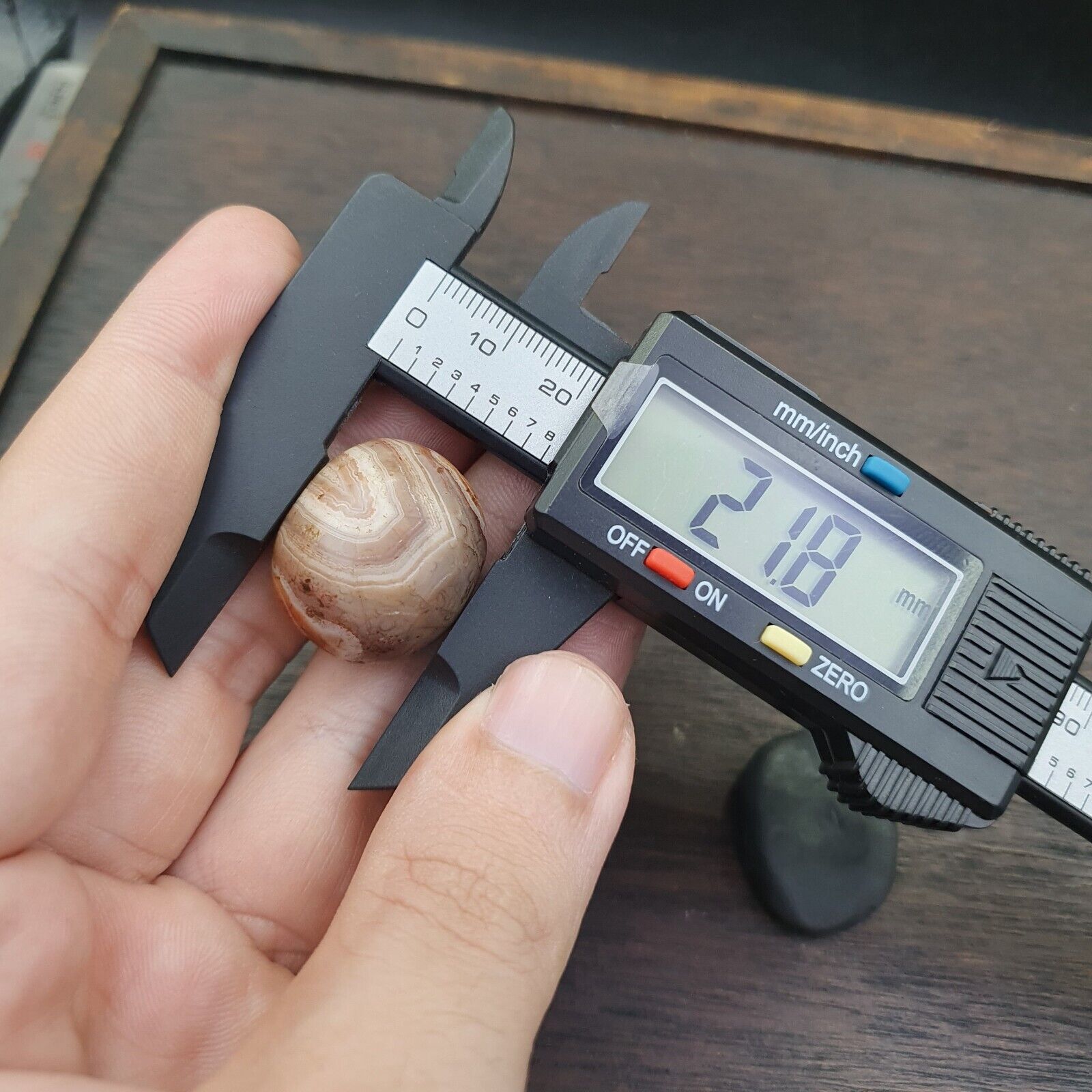 Antique Ancient Himalaya Tibetan Red Agate stone Bead Amulet  MDi 1