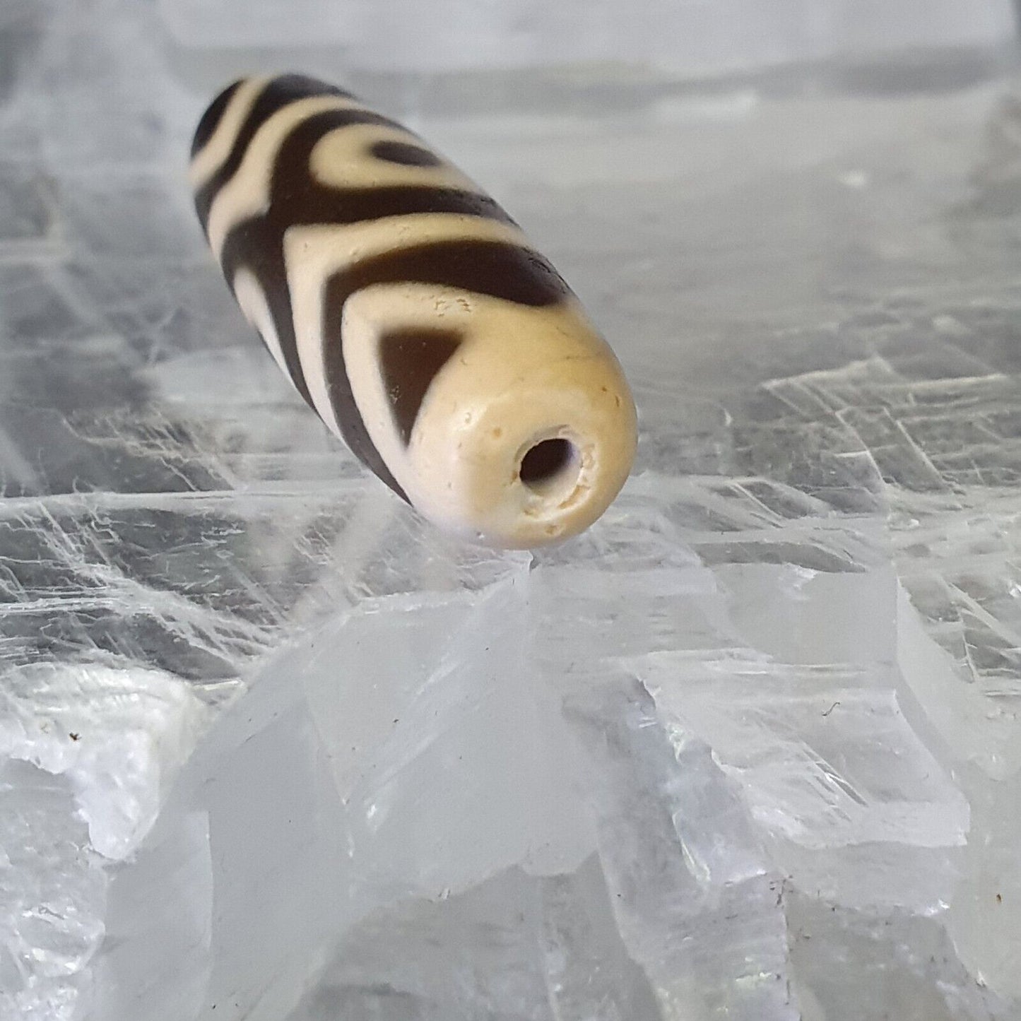 復古老印度西藏瑪瑙眼睛瑪瑙石天珠護身符