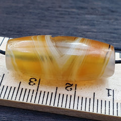Antique Old Middle Eastern Persian Agate Natural Eye Agate Bead AMD-9