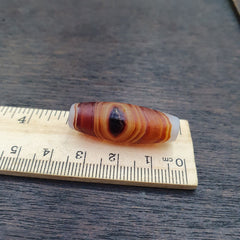 Antique Old Middle Eastern Persian Agate Natural Eye Agate Bead AMD-10