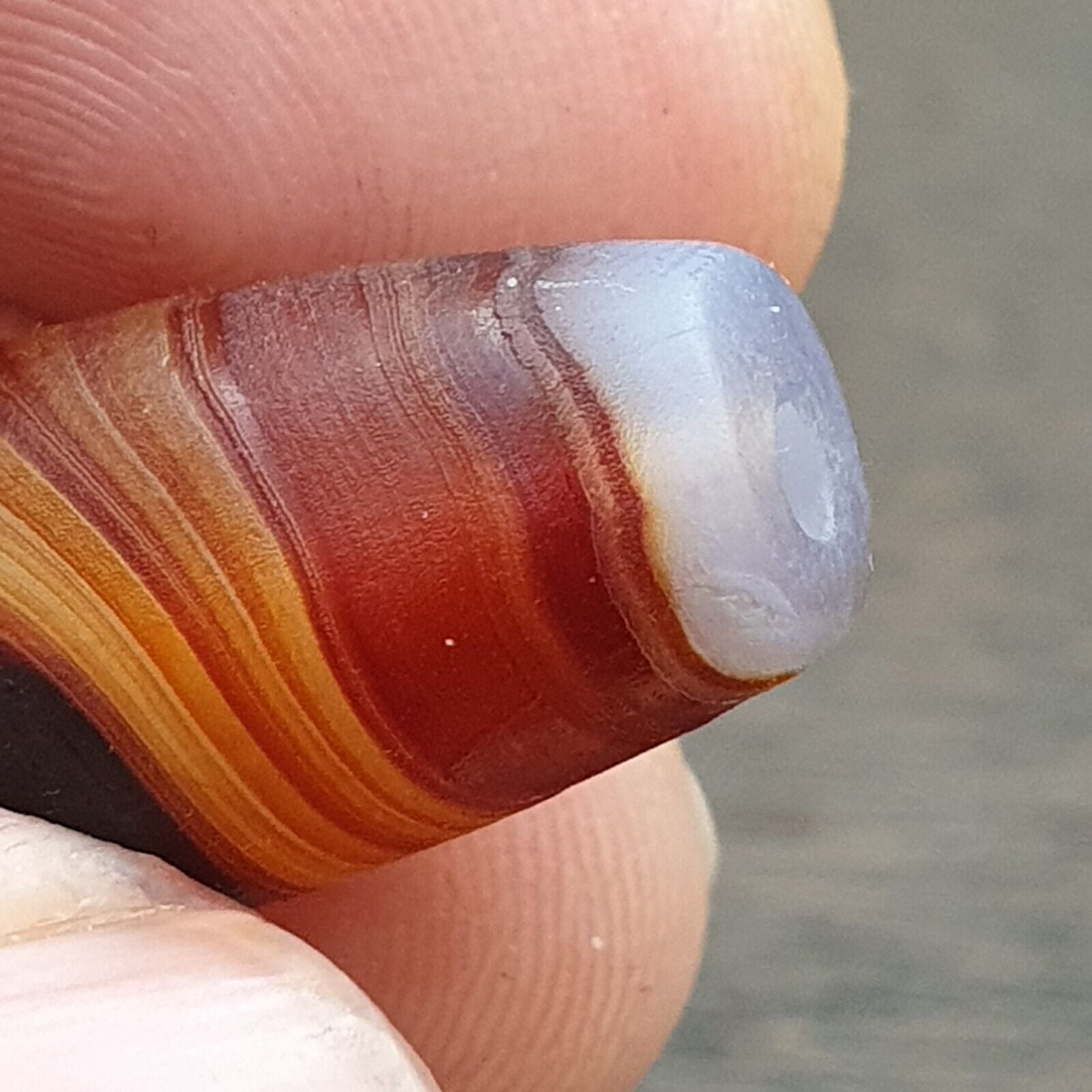 Antique Old Middle Eastern Persian Agate Natural Eye Agate Bead AMD-10