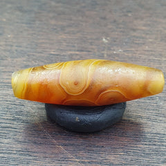 Antique Middle Eastern Persian Agate Natural  Eye In Agate Bead AMD-4