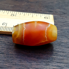 Antique Old Middle Eastern Persian Agate Natural Pattern Agate Bead AMD-7