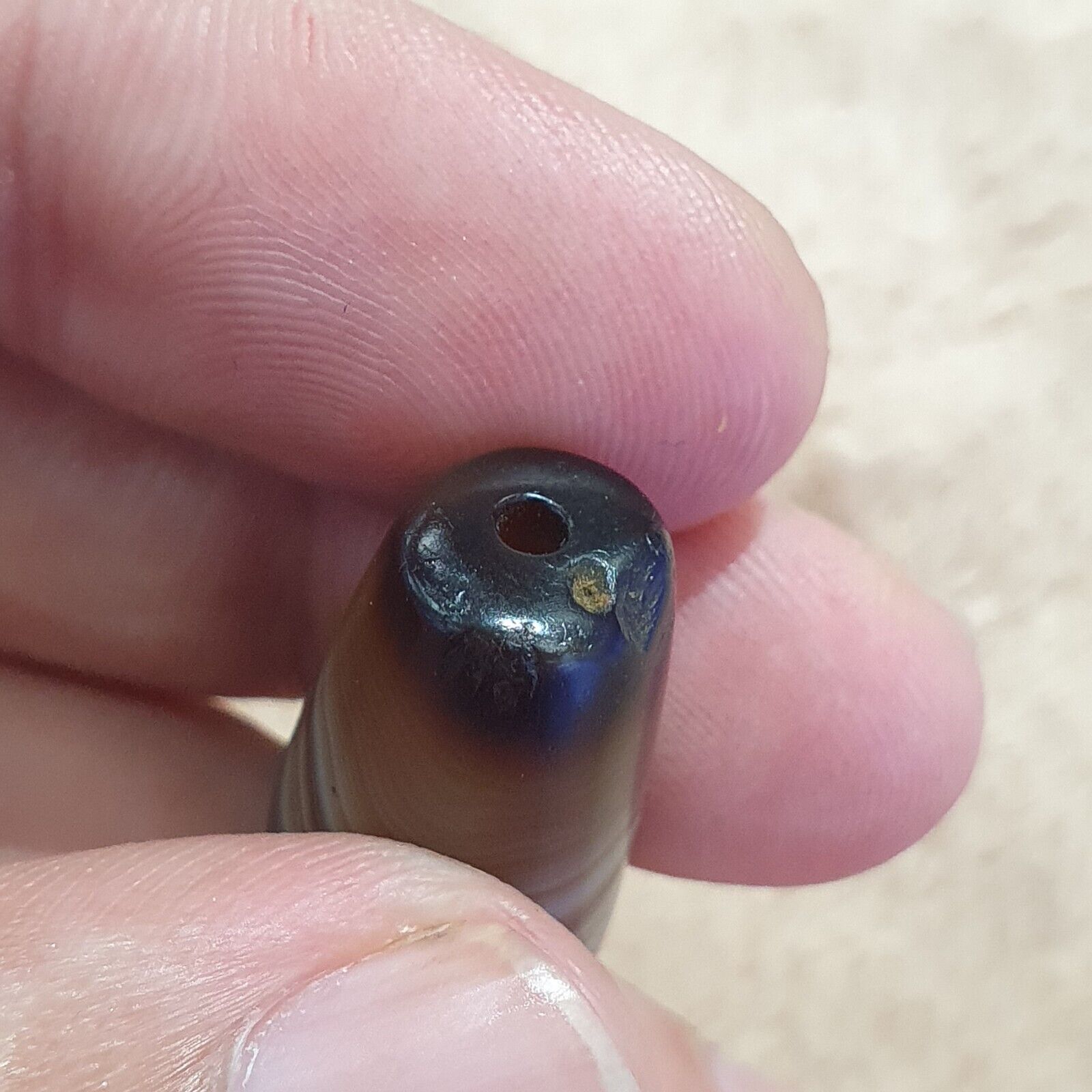 Ancient Antique Indo Tibetan Agate Bead