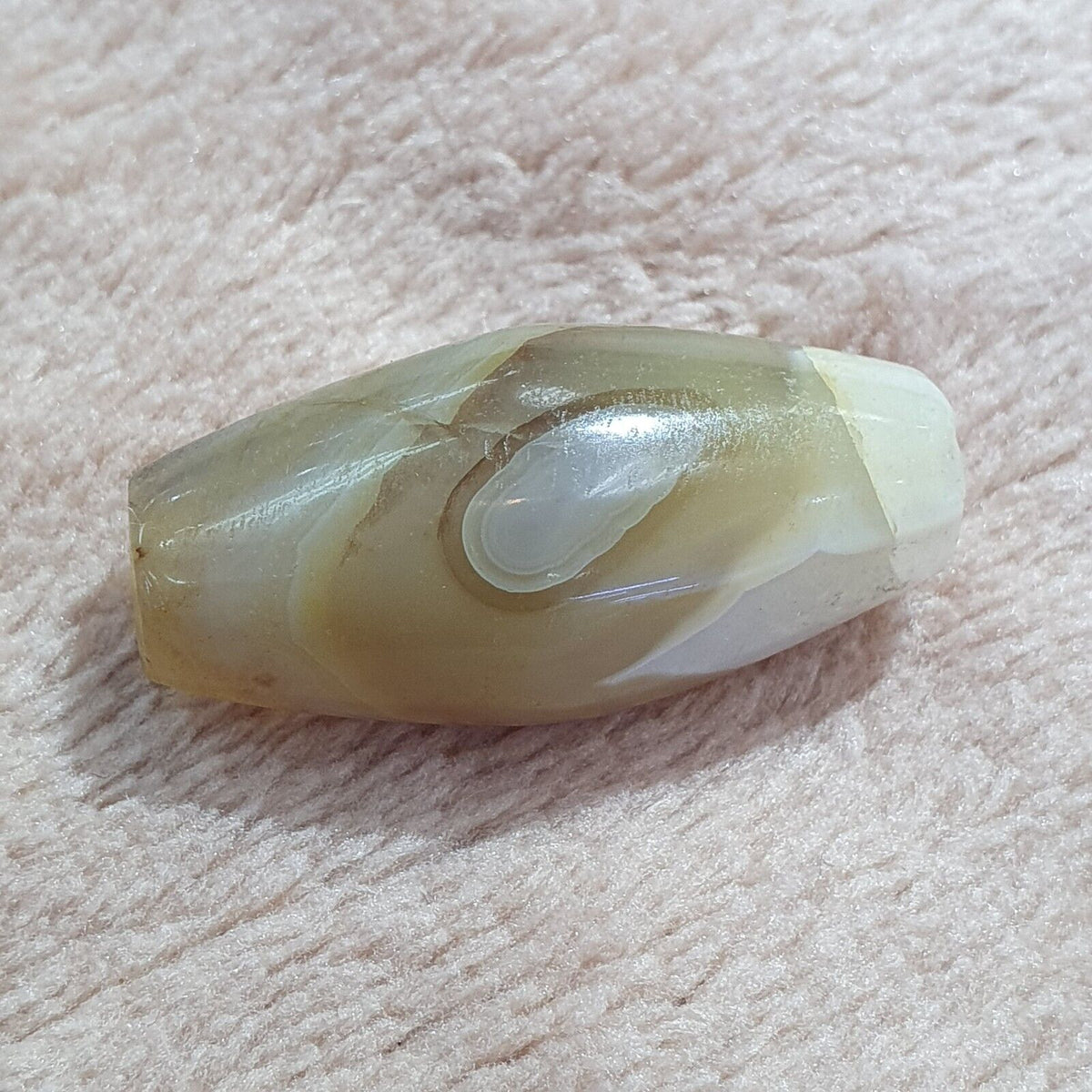 Antique Old Yemeni Eye Agate Middle Eastern Agate Bead AMD-16