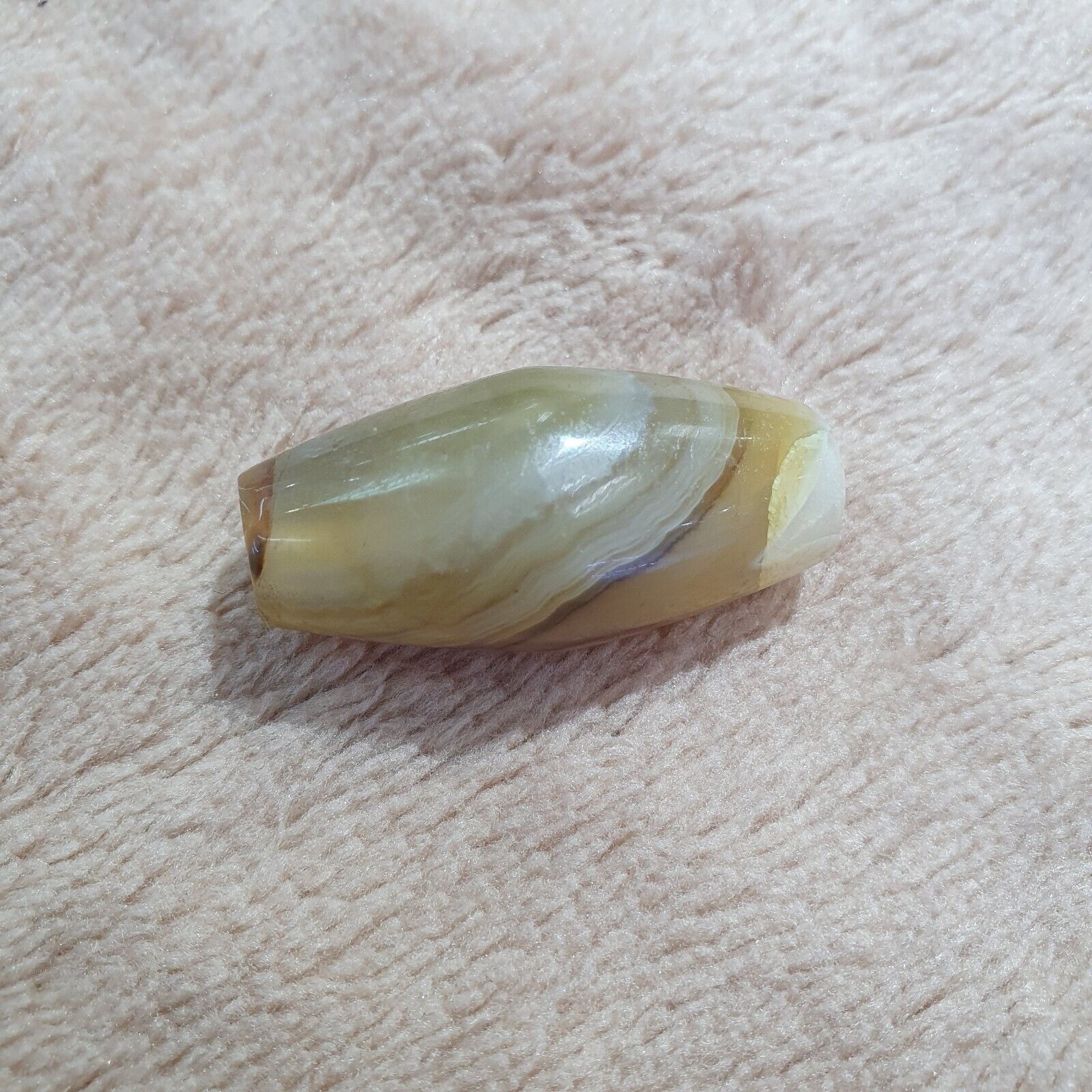Antique Old Yemeni Eye Agate Middle Eastern Agate Bead AMD-16