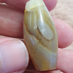 Antique Old Yemeni Eye Agate Middle Eastern Agate Bead AMD-16